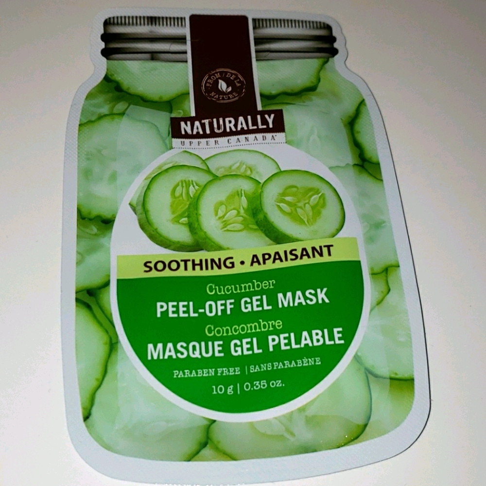 Naturally Upper Canada Cucumber Soothing Gel Mask
